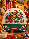 Unisex Puerto Rico Christmas Printed Hat