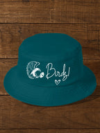Vintage Football Print Bucket Hat