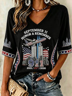 Women's US 9/11 Patriot Day T-Shirt