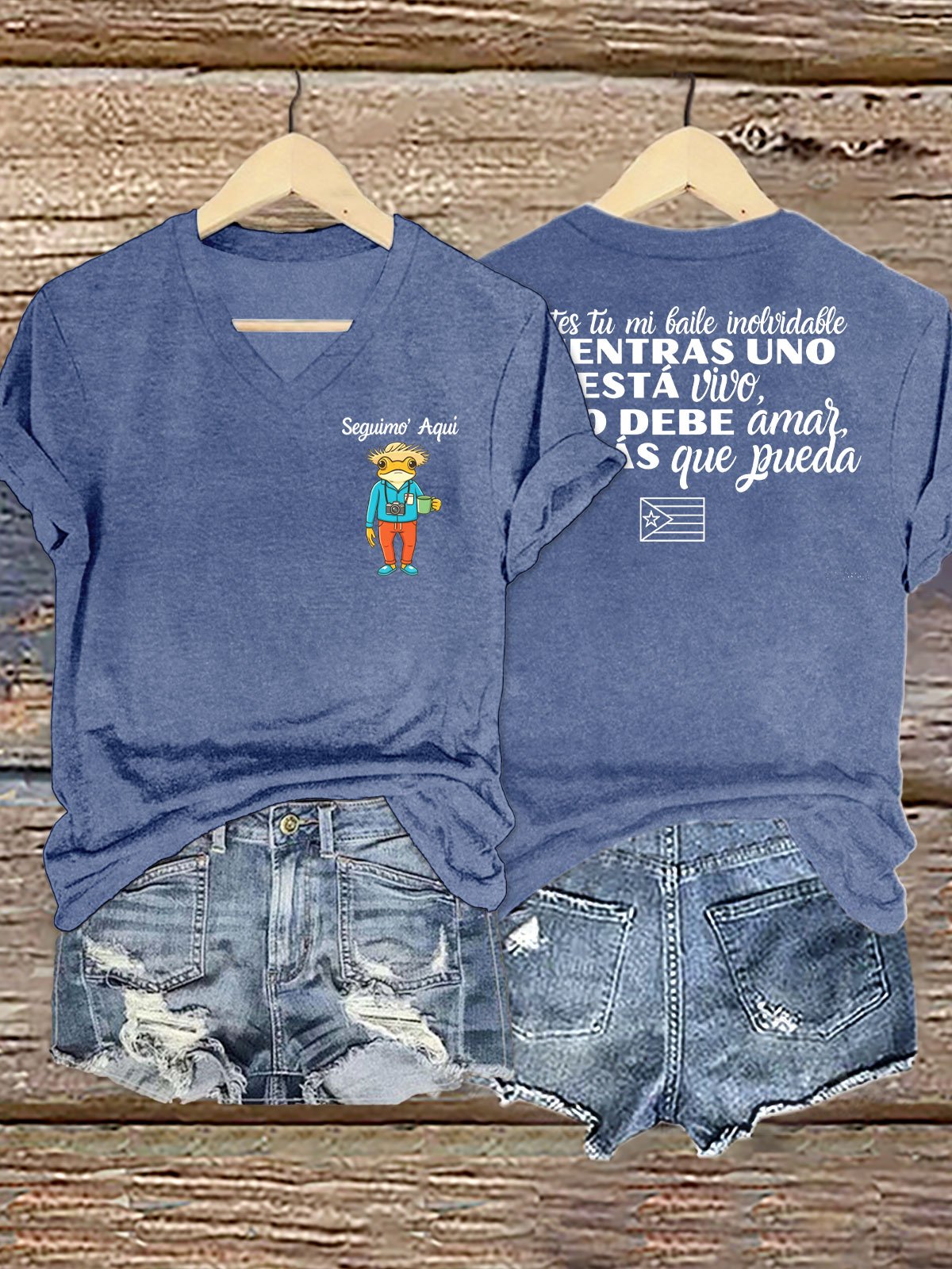 Women's Puerto Rico Printed T-shirts
