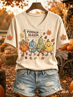 Women's Autumn Printed Casual Top