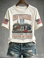 Women's 9/11 Memorial Graphic Top