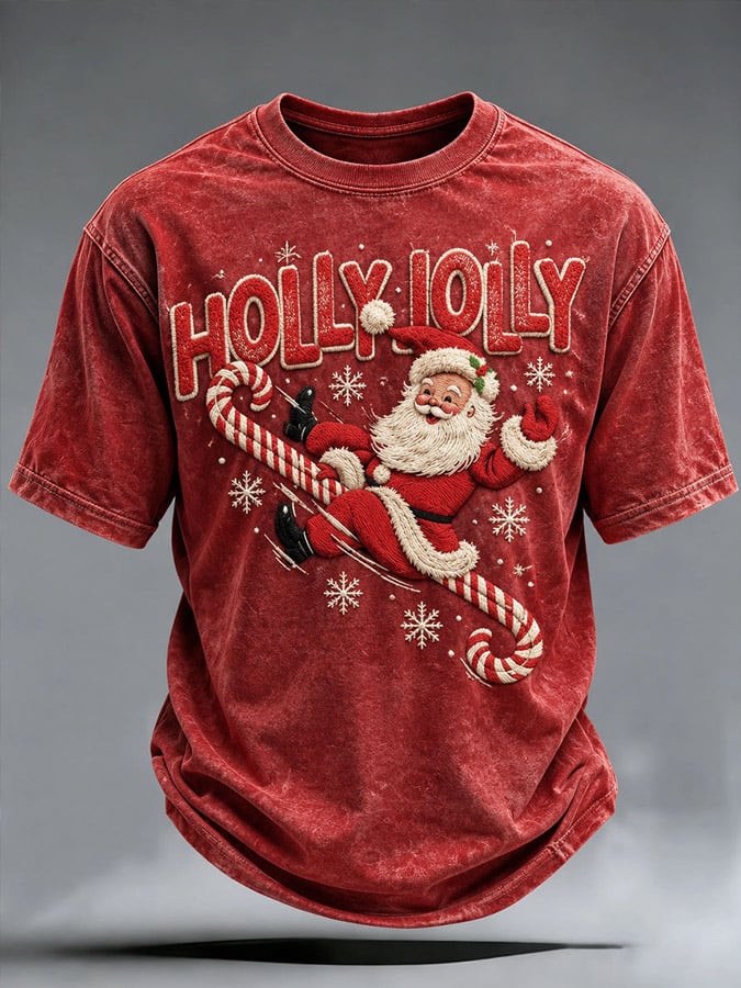 Men's Christmas Print T-Shirt