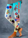 Women's Singer Print Leggings