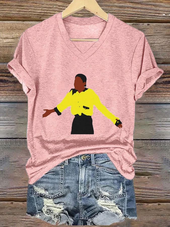 Women's  Forever in our heart Printed Casual T-Shirt
