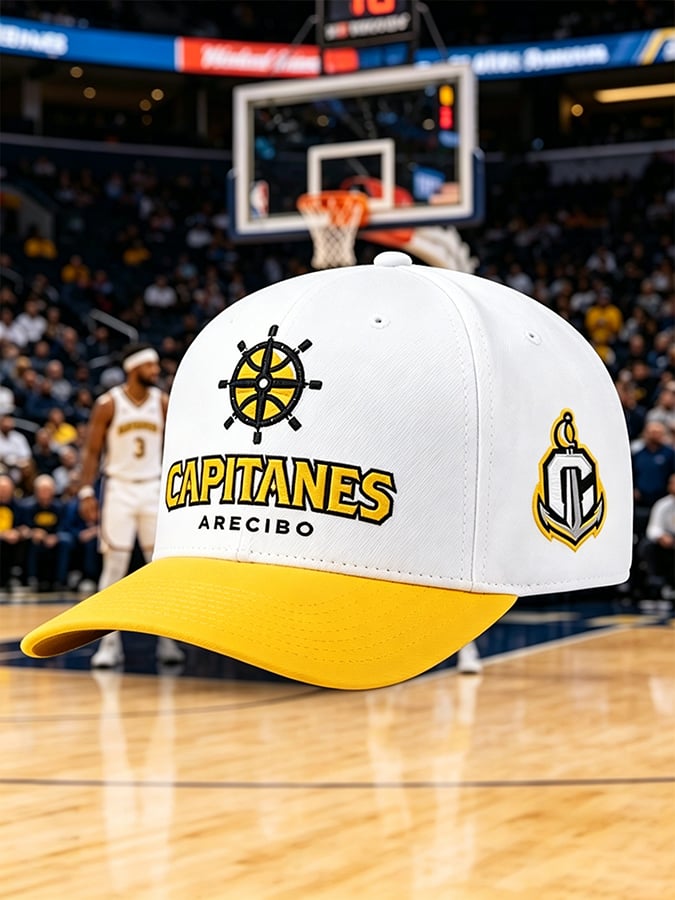 Puerto Rican Basketball Printed Cap