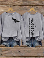 Women's Halloween Print Casual Sweatshirt