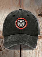 Bulldogs Football Printed Baseball Cap