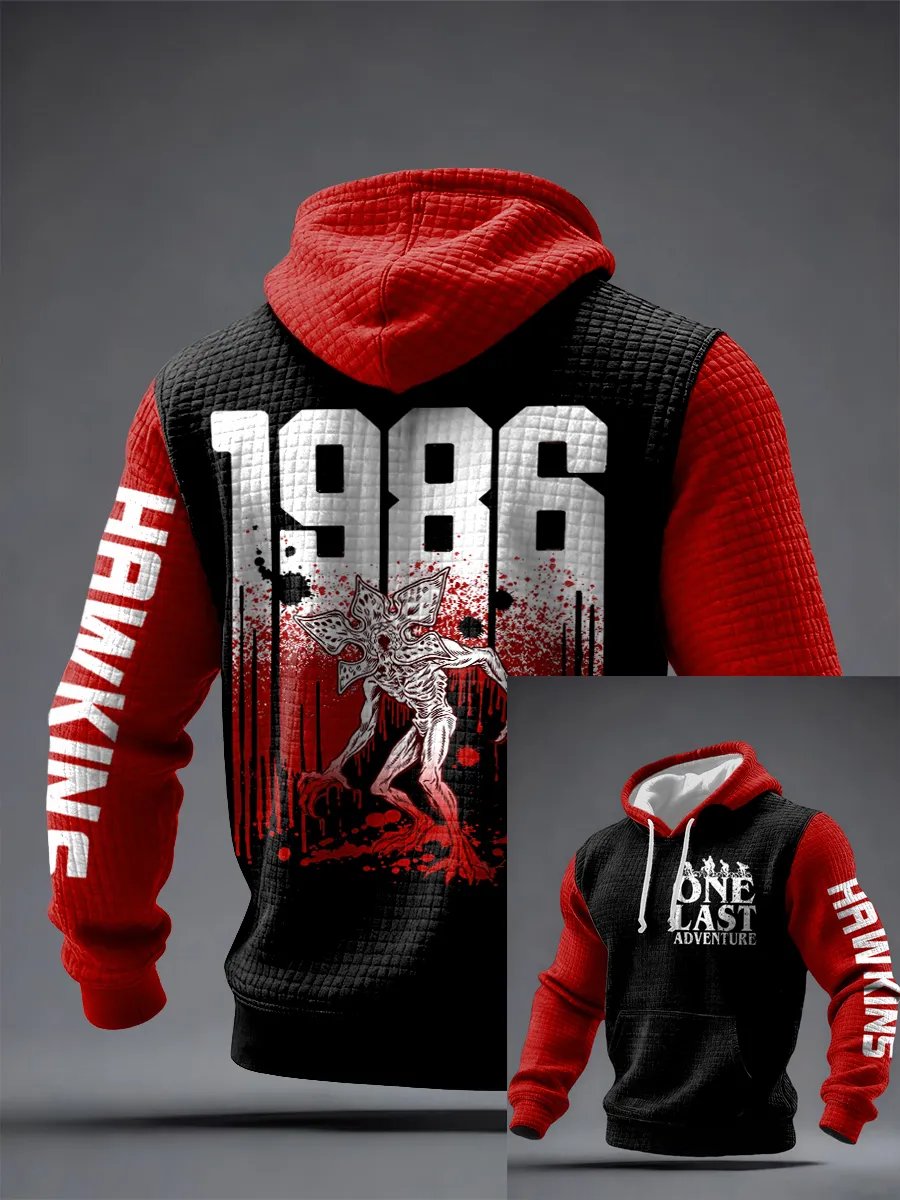 Last Adventure Men's Printed Hoodie
