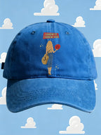 Retro I Knew It Print Baseball Cap
