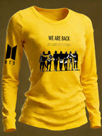 Women's Retro Leisure  Print Shirt