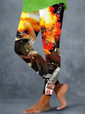 Colors printed leggings