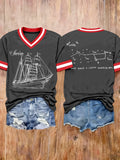 Women's Kpop Swim Art Printed T-shirts