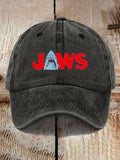 Retro Amity Island 1975 Print Baseball Cap