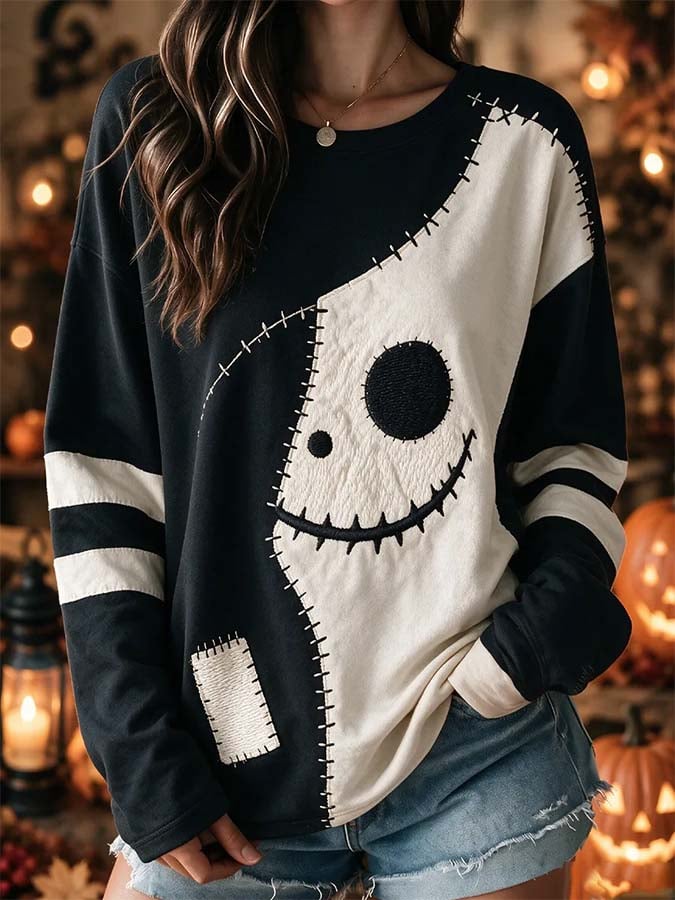 Women'S Casual Printed Sweatshirt