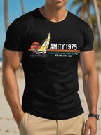 Men's Amity 1975 Printing T Shirt
