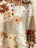 Women'S Casual Autumn Printed Top