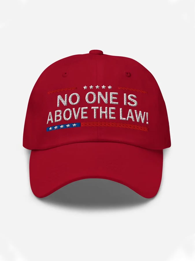 Unisex No One Is Above The Law Hat
