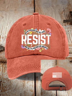 Retro Resist Not My President, Not My Voice, Not My Values, Not My Beliefs Print Baseball Cap
