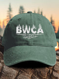 Retro Save The BWCA Save Boundary Waters Canoe Area Wilderness Print Baseball Cap
