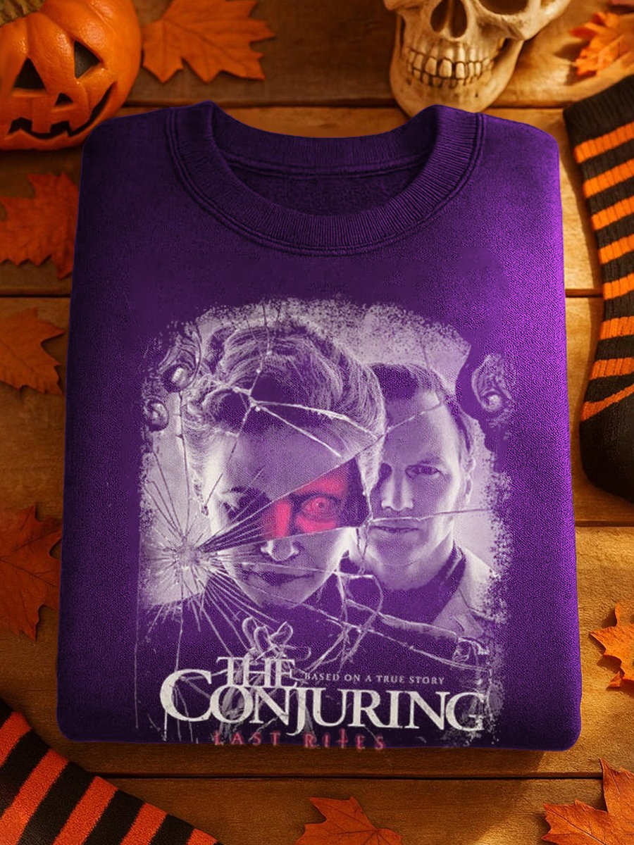 Horror Movies Halloween Art Printed Sweatshirt