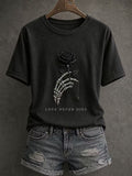 Women'S Casual Halloween Print T-Shirt