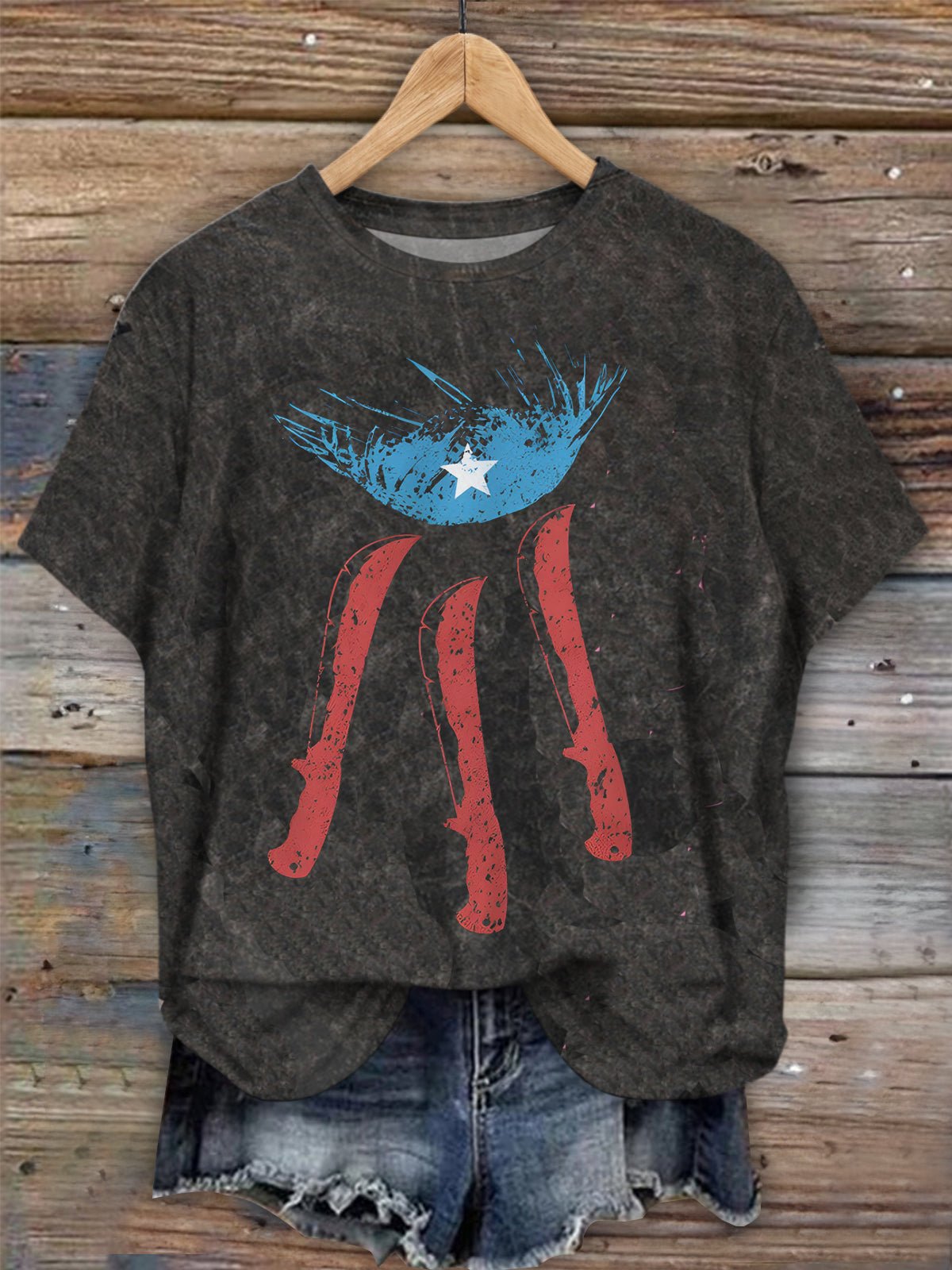 Puerto Rico Puerto Rico SingerBeach Printed Crew Neck T-shirt