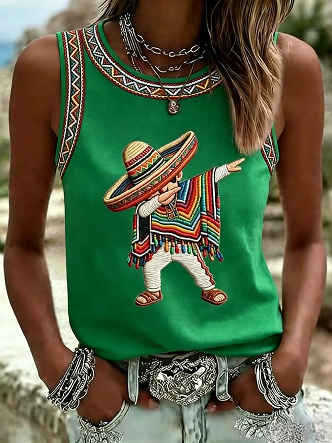 Women's Drinko De Mayo   Cinco De Mayo Print  T-shirt