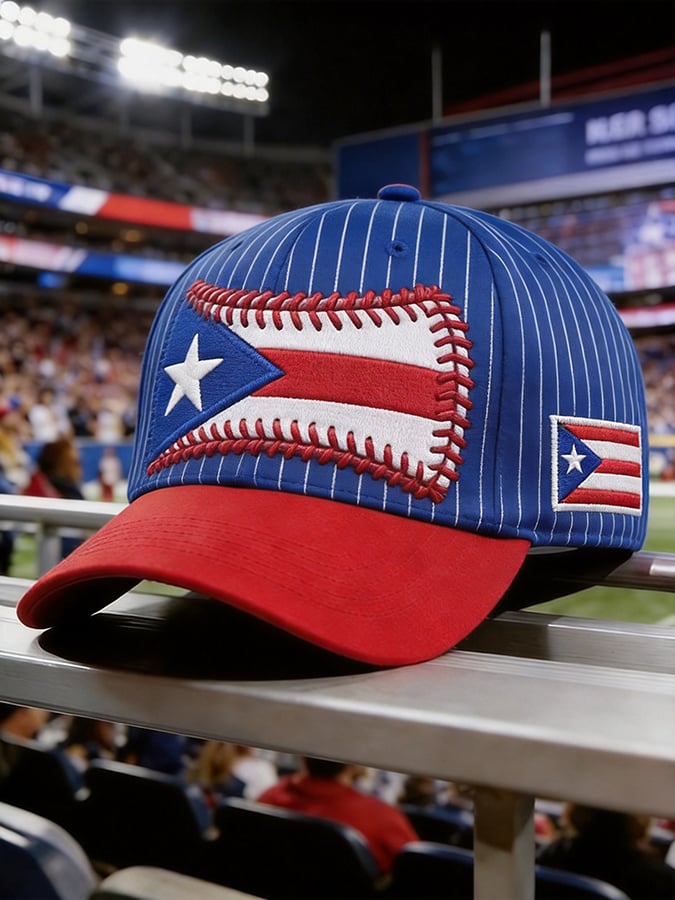 Unisex Baseball Print Hat