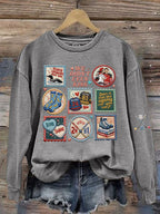 Women's Printed Sweatshirt