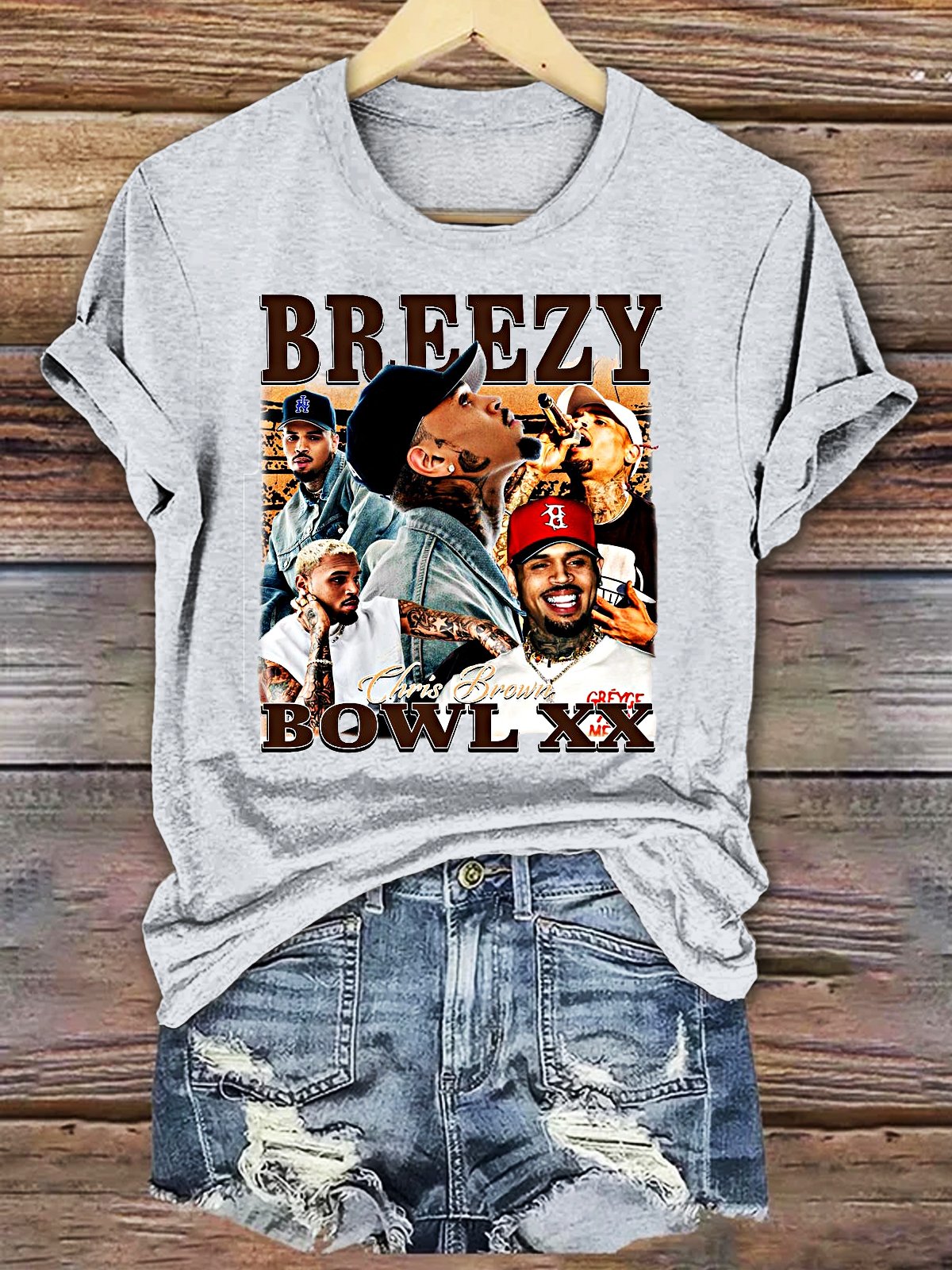Breezy Bowl Women's Printed T-Shirt