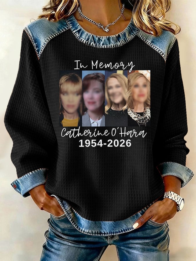 Women's Retro In Memory 1954-2026 Printed Sweatshirt
