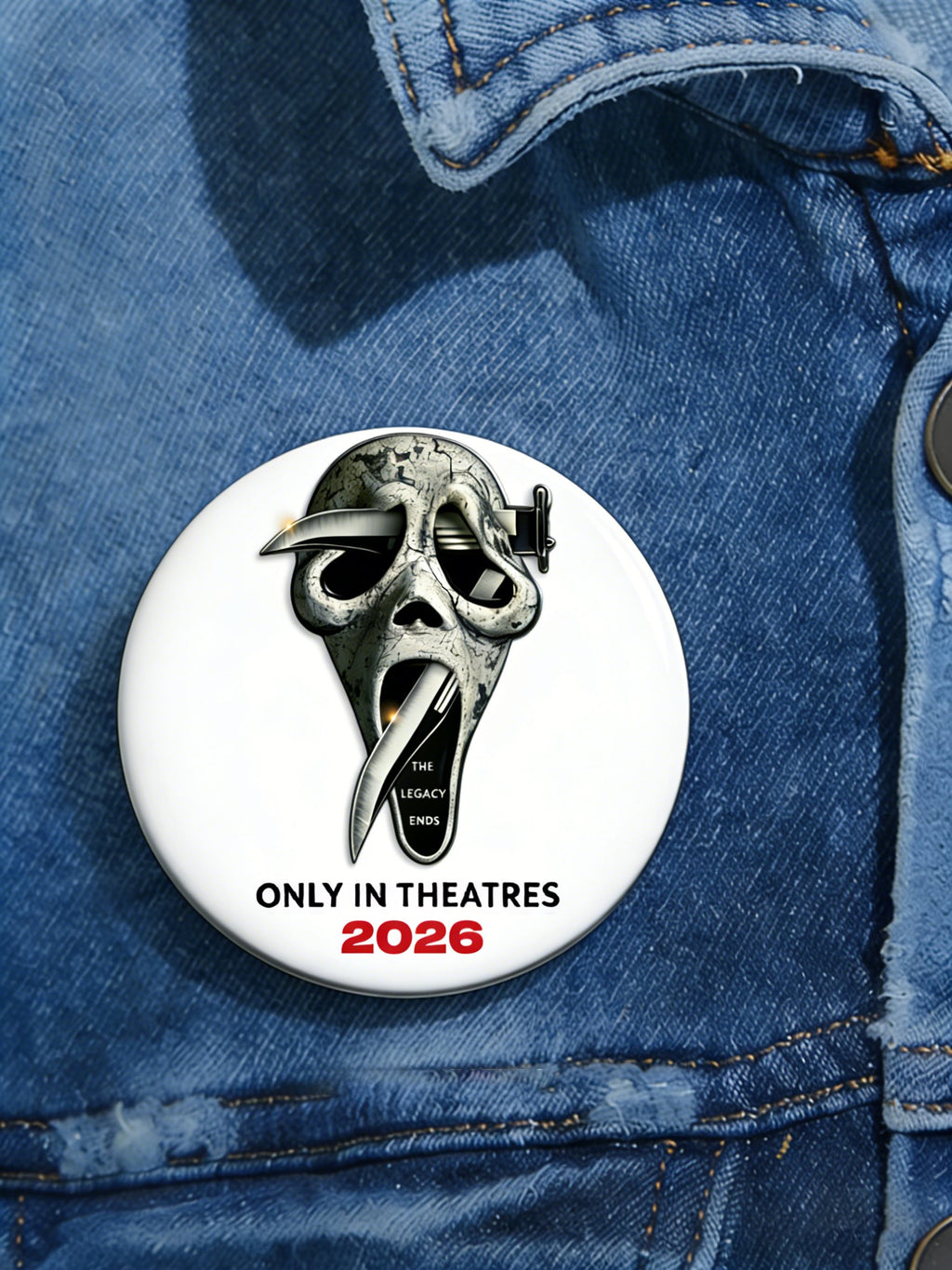 Horror Movie Brooch