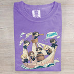 Kpop Swim Music Art Printed Retro T-shirts