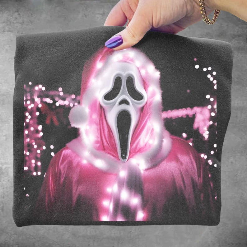 Funny Horror Movies Christmas Art Print Sweatshirt