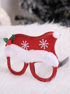 Christmas Party Decoration Glasses Frame