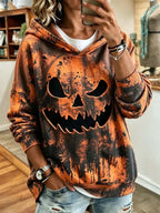 Women's Casual Printed Hoodie