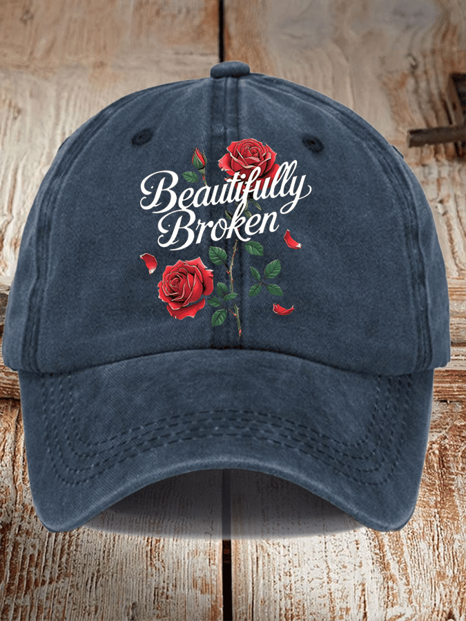 Unisex Distressed Washed Cotton Country Music Hat