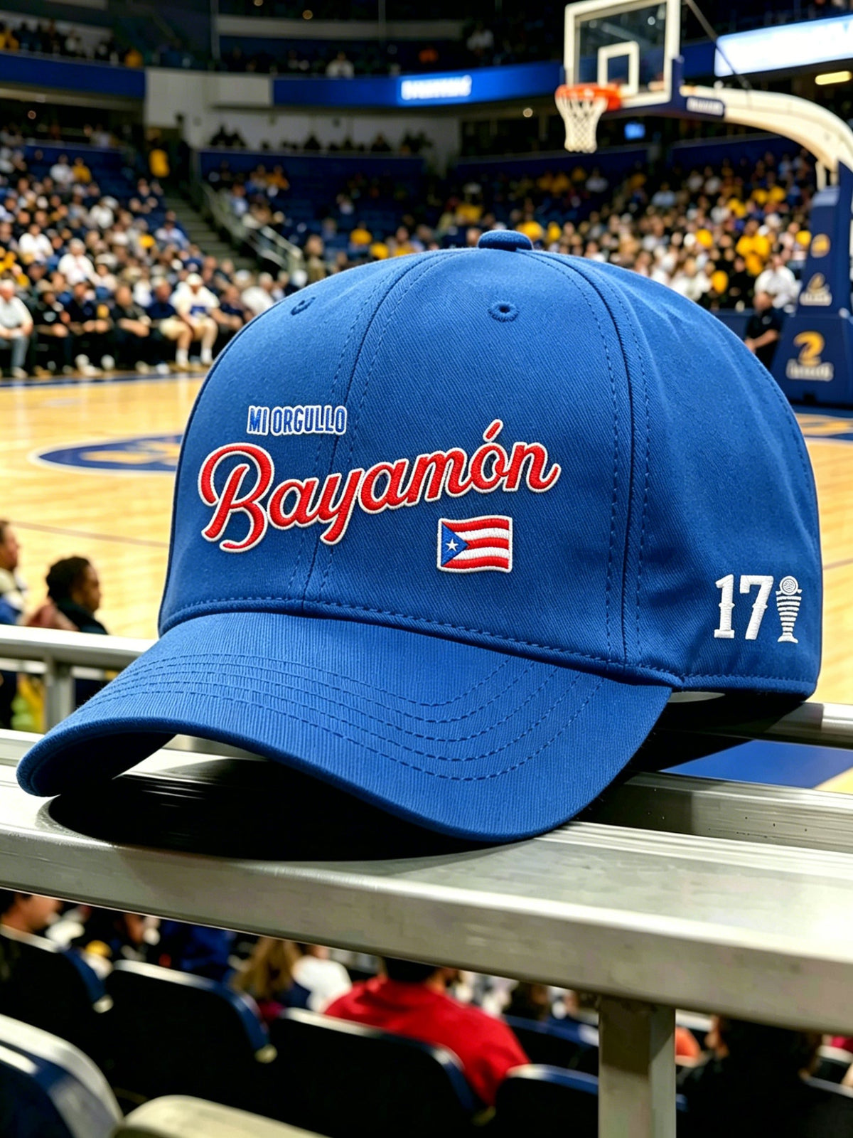 Puerto Rican Basketball Printed Cap
