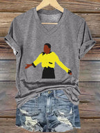 Women's  Forever in our heart Printed Casual T-Shirt
