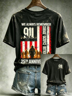 Women's 9/11 Memorial Graphic Top