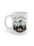 Retro Jackie & Shadow Print  Mug