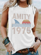 Women's Amity Island 1975 Printed Vest