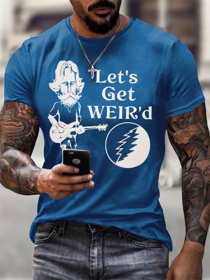 Men's RIP Print Casual Printed T-shirt