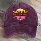 Hawkins Indiana National Park Upside Down Art Printed Cap