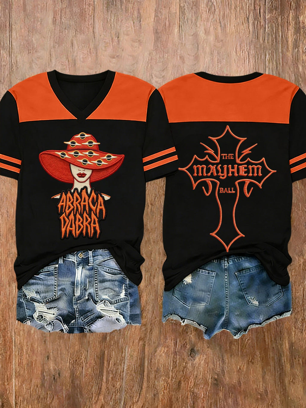 Women's The Mayhem Ball Print Shirt