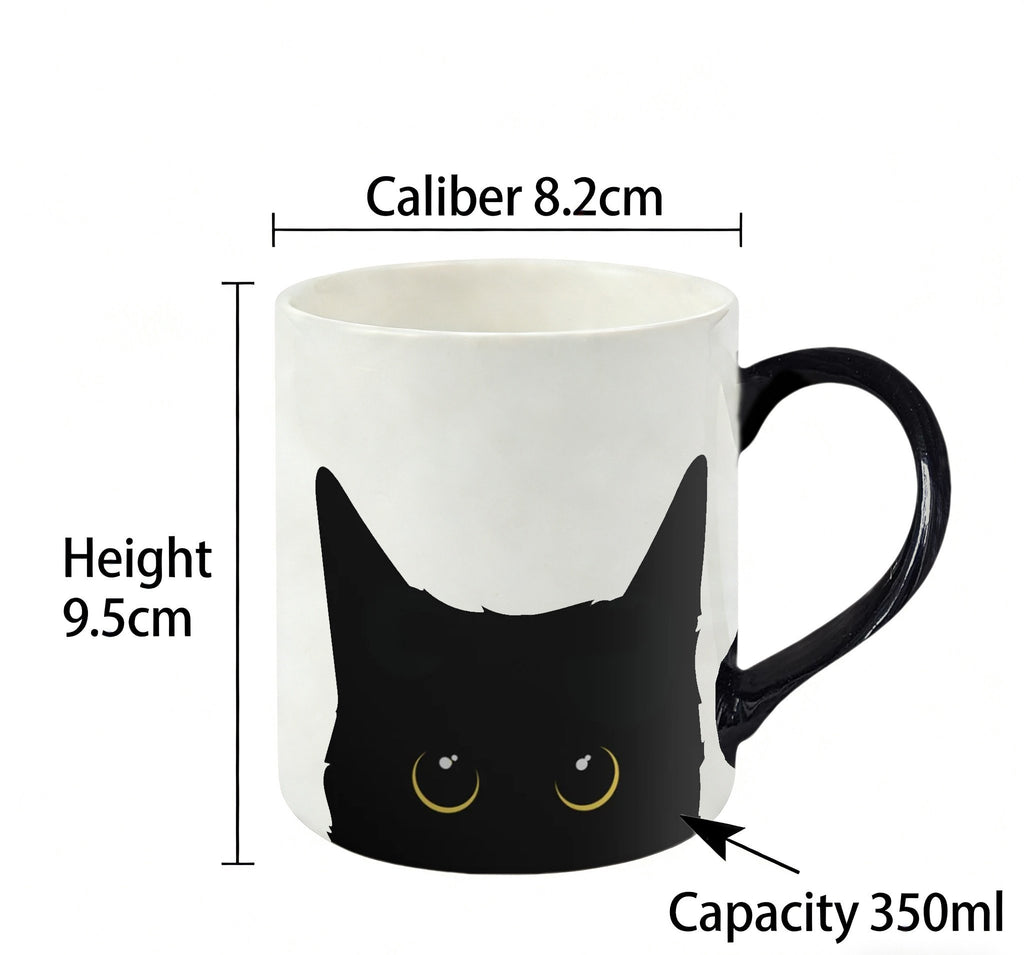 Halloween Black Cat Gift Mug