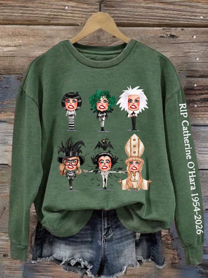 Women's Retro RIP 1954-2026 Print Sweatshirt