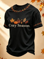 Men's Autumn Printed Casual Top