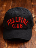 Retro Monster Print Washed Baseball Caps for Couples